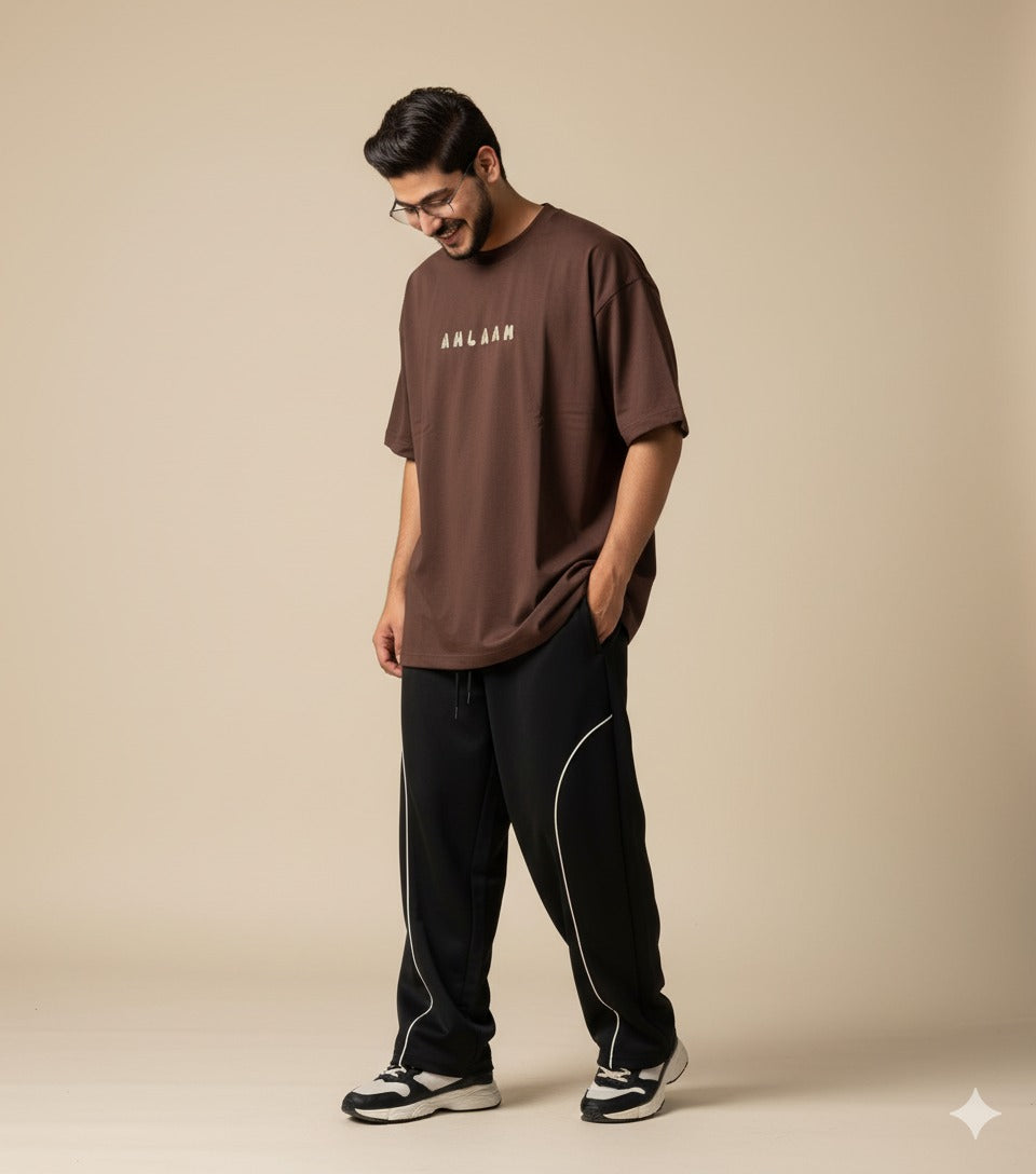 Mud Brown Baggy T-Shirt